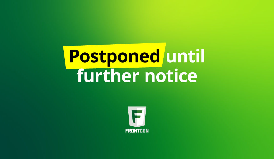 FRONTCON 2020 POSTPONED DUE TO GROWING CONCERNS OVER COVID-19